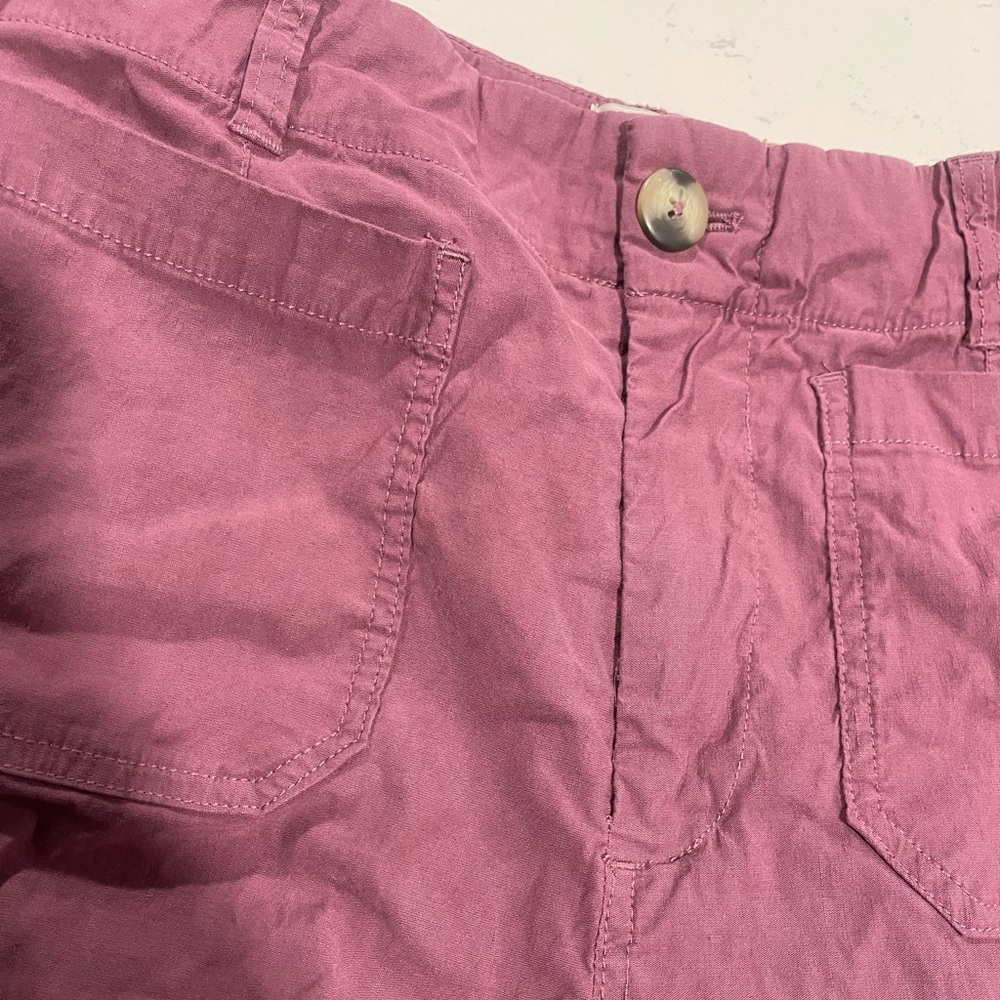 Maeve | Anthropologie | The Colette Wide Leg Pant Linen Blend Patch Pockets 30 - Picture 5 of 6